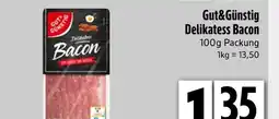 Edeka Gut&günstig delikatess bacon Angebot