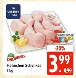 Marktkauf Drobimex hähnchen schenkel Angebot