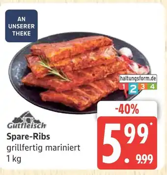 Marktkauf Gutfleisch spare-ribs Angebot
