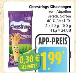 Marktkauf Cheestrings käsestangen Angebot