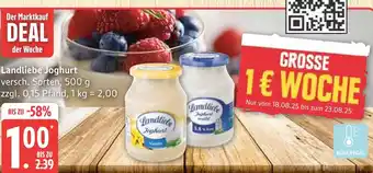 Marktkauf Landliebe joghurt Angebot