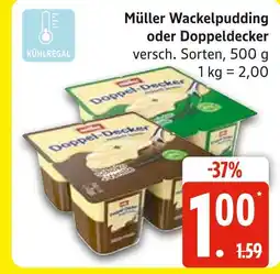 Marktkauf Müller wackelpudding oder doppeldecker Angebot
