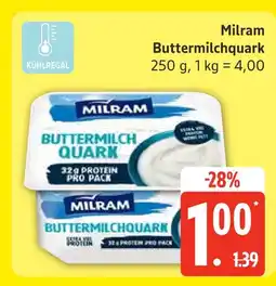 Marktkauf Milram buttermilchquark Angebot