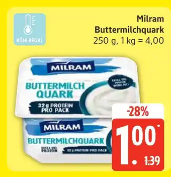 Marktkauf Milram buttermilchquark Angebot