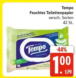 Marktkauf Tempo feuchtes toilettenpapier Angebot