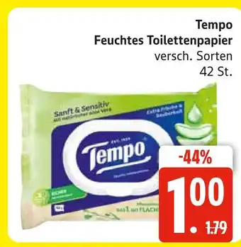 Marktkauf Tempo feuchtes toilettenpapier Angebot