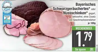 Edeka Bayerisches schwarzgeräuchertes Angebot