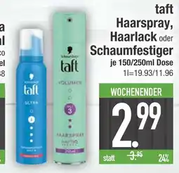 Edeka Taft haarspray Angebot