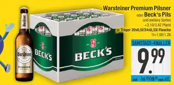 Edeka Warsteiner warsteiner premium pilsner Angebot