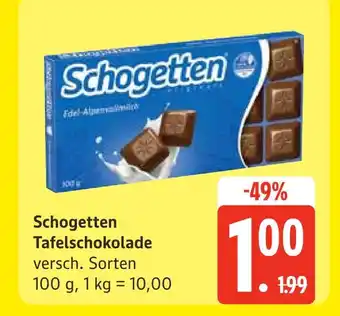 Marktkauf Schogetten tafelschokolade Angebot