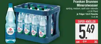 Edeka Franken brunnen mineralwasser Angebot