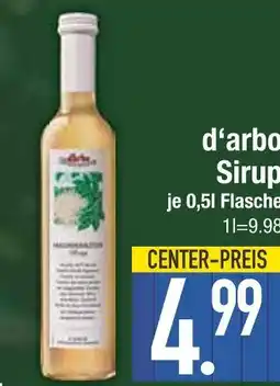 Edeka D'arbo sirup Angebot