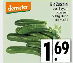 Edeka Demeter bio zucchini Angebot