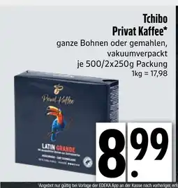 Edeka Tchibo privat kaffee Angebot