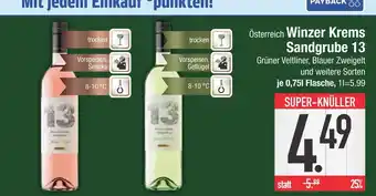 Edeka Winzer krems sandgrube 13 blauer zweigelt Angebot