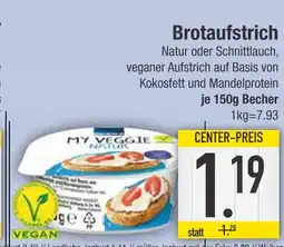 Edeka My veggie brotaufstrich natur Angebot