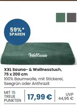 Edeka Xxl sauna- & wellnesstuch Angebot