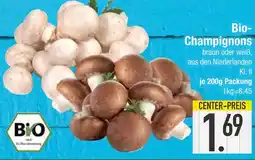 Edeka Bio-champignons braun Angebot