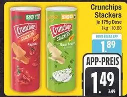 Edeka Crunchips crunchips stackers paprika Angebot