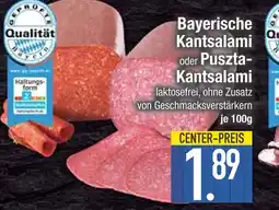 Edeka Bayerische kantsalami Angebot