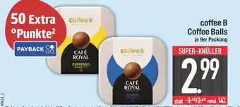 Edeka Coffee b café royal espresso coffee balls Angebot