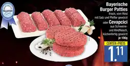 Edeka Bayerische burger patties Angebot
