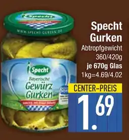 Edeka Specht gurken Angebot