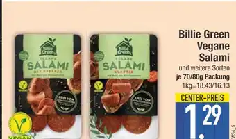Edeka Billie green vegane salami mit pfeffer Angebot