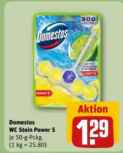 REWE Domestos wc stein power 5 Angebot