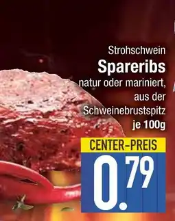 Edeka Strohschwein spareribs natur Angebot