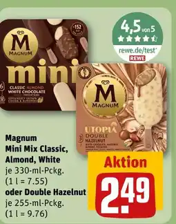 REWE Magnum mini mix classic, almond, white Angebot