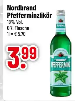 trinkgut Nordbrand pfefferminzlikör Angebot