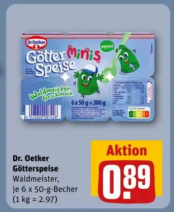 REWE Dr. oetker götterspeise waldmeister Angebot