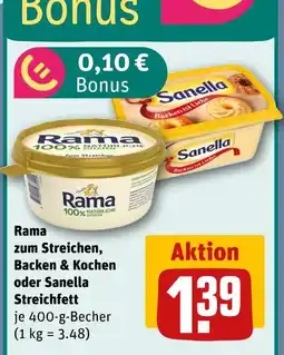 REWE Rama rama zum streichen, backen & kochen Angebot