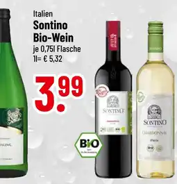 trinkgut Sontino bio-wein rot Angebot
