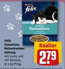 REWE Purina felix felix sensations katzentrockenfutter Angebot