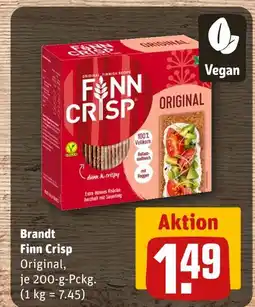 REWE Brandt finn crisp original Angebot