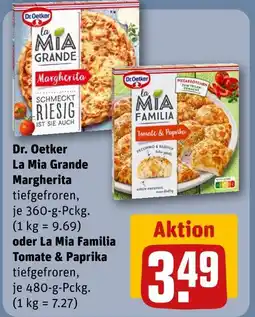 REWE Dr. oetker la mia grande margherita Angebot
