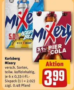 REWE Karlsberg mixery iced blue Angebot
