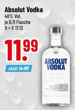 trinkgut Absolut vodka absolut vodka Angebot