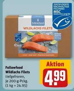 REWE Followfood wildlachs filets Angebot