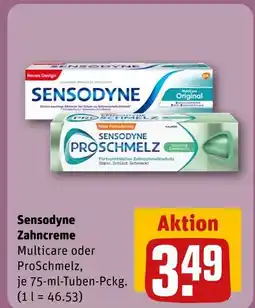 REWE Sensodyne zahncreme multicare Angebot