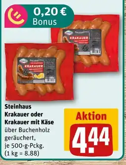 REWE Steinhaus krakauer Angebot