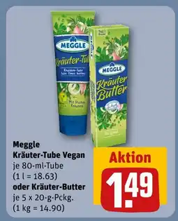 REWE Meggle kräuter-tube vegan Angebot