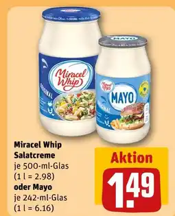 REWE Miracel whip salatcreme Angebot