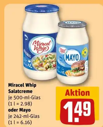 REWE Miracel whip salatcreme Angebot