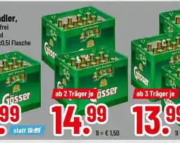 trinkgut Gösser radler Angebot