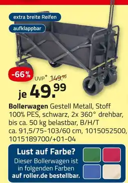 ROLLER Bollerwagen Angebot