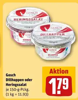 REWE Gosch dillhappen Angebot