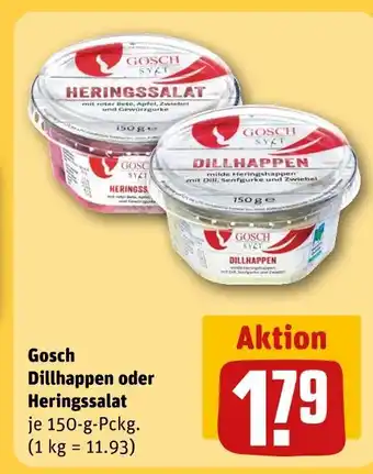 REWE Gosch dillhappen Angebot